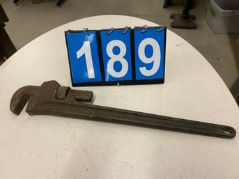 24 In Ridged Pipe Wrench