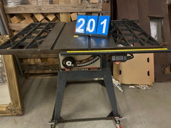 Craftsman 10 In Industrial Table Saw With Accessories And Portable Stand