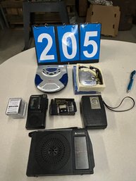 Tray Lot Of Various Vintage Electronics