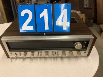 Vintage Pioneer Model Sx 737 Receiver