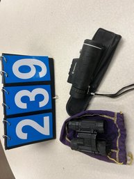 Binoculars And Sighting Glass