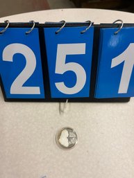 999 Bach Silver Round