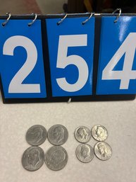 Vintage Dollars And Half Dollars