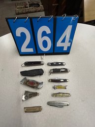 Lot Of Collectable Pocket Knifes