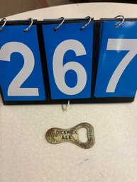 Pickwick Ale Bottle Opener