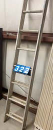 Aluminum Extension Ladder, 8' Unextended