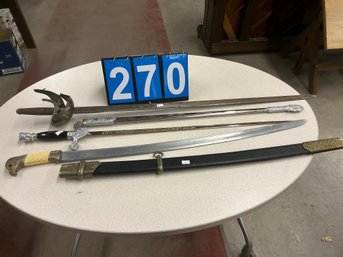 Lot Of Three Swords