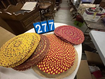 Lot Of Fabric Place Mats