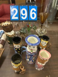 Lot Of Stemware And Mugs