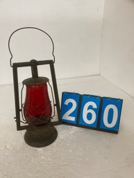 Dietz Red Globe Railroad Lantern