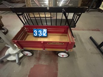 Radio Flyer Wagon With Sides