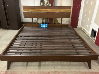 King Size Mid Century Modern Bed New
