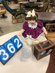 Signed And Numbered Marie Osmond Baby Abigail Doll