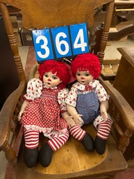 Raggedy Ann And Andy Marie Osmond Signed And Numbered