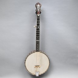 Rosewood & Tiger Maple Five-String Resonator Banjo