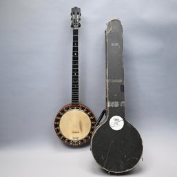 New Windsor 'Popular' Rosewood & MOP Zither Banjo