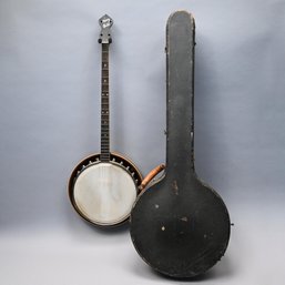 Slingerland May Bell Rosewood Resonator Banjo