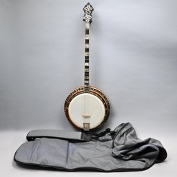 Bailey Mahogany &Maple Four-String Resonator Banjo