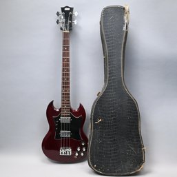 Vintage Savoy Model EB-75 Mahogany Bass Guitar