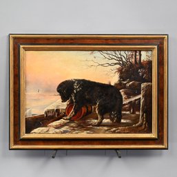 Portrait Of A St. Bernard, Nineteenth Century