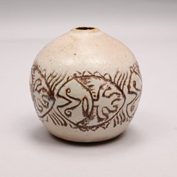 Edwin O. And Mary G. Scheier - Stoneware Weed Vase