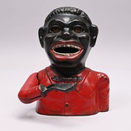 American Cast-Iron 'Jolly N' Mechanical Bank, J. & E. Stevens Co., Cromwell, Connecticut, 1875