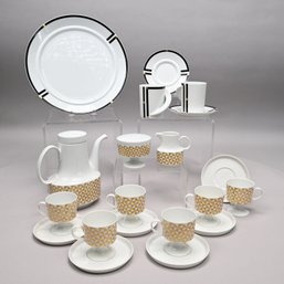 Tapio Wirkkala For Rosenthal Porcelain 'Studio Linie' Coffee Service, Mid-20th Century
