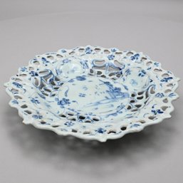 Savona Blue And White Maiolica Tazza