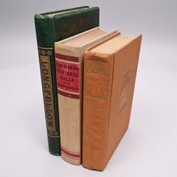 Three Early Editions By American Authors