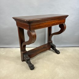 Dutch Inlaid Rosewood Pier Table, 19th Century