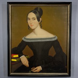 Photographic Copy After Ammi Phillips, Portrait Of Jeanette Paine, 21st Century