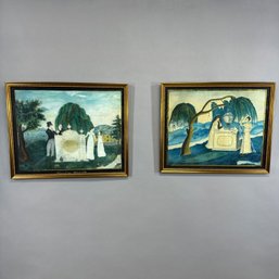 Two Photographic Copies Of Memorial Pictures, 21st Century