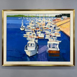 Alfred Cheney Chadbourn - Crowded Marina