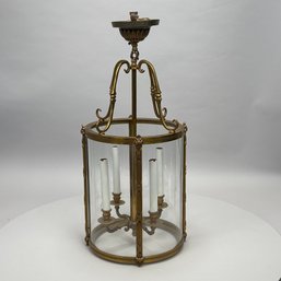 Regency Style Brass Hall Lantern