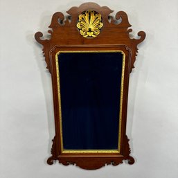 Chippendale Style Mahogany And Parcel-Gilt Mirror