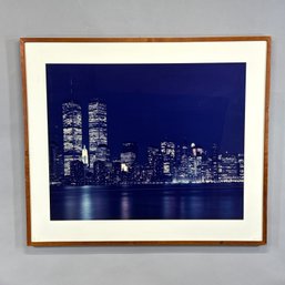 Joe Maloney - 'New York City Night Skyline' (Twin Towers)