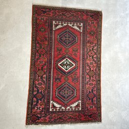 Persian Carpet With Geometric Design