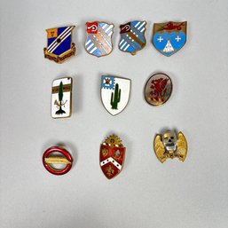 Rare WWII 'Kiai O Kalewa' Air Force 5th Bomber Group Insignia, 1941 And Nine Additional Insignia