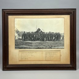 'General George G. Meade And Staff Of Thirty-Four' Photographic Print, Early 20th Century