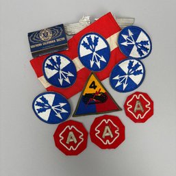 Group Of WWII Army Insignia