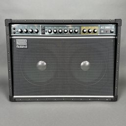 Roland Corporation Jazz Chorus-120 Amplifier, And Studio Slips Cover