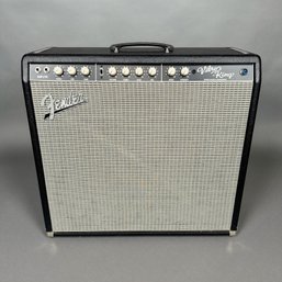 Fender Vibro-King Amplifier, And Cover