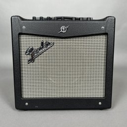 Fender Mustang 1 Amplifier, And Fender Cover