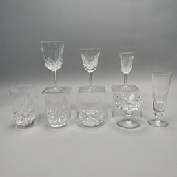 Group Of Waterford Crystal 'Lismore' Pattern Glass