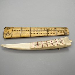 Two Cribbage Boards