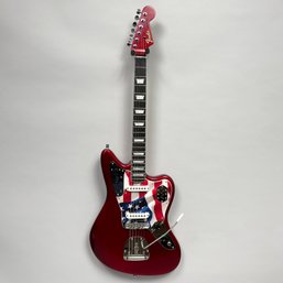 Fender Jaguar Candy Apple Red Limited Edition 1962 Electric Guitar, Circa 2008, And Case