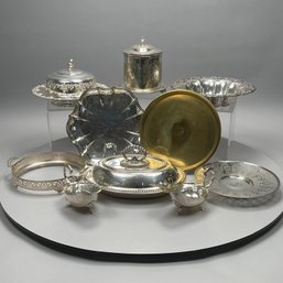 Group English And American Silverplate Pieces