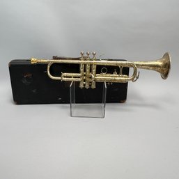 King 'Liberty' Model Engraved Brass Trumpet, H.N. (Henderson Nelson) White Company, 1925-1930