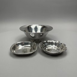 Three American Sterling Silver Bowls