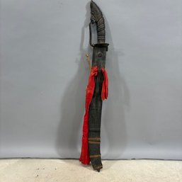 North Philippines Bicol Minasbad Sword And Scabbard, 19th Century